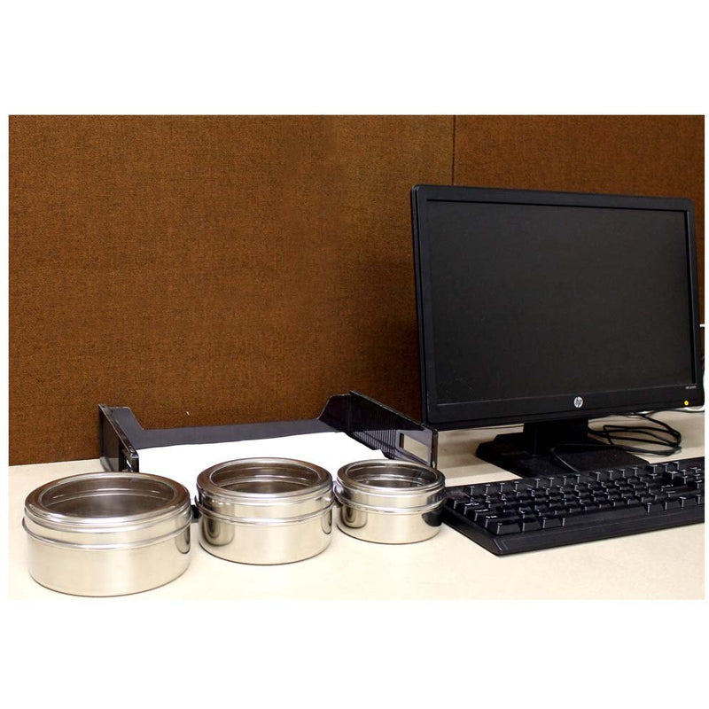 3 Piece Stainless Steel Canisters Set - U-88010 - ToolUSA