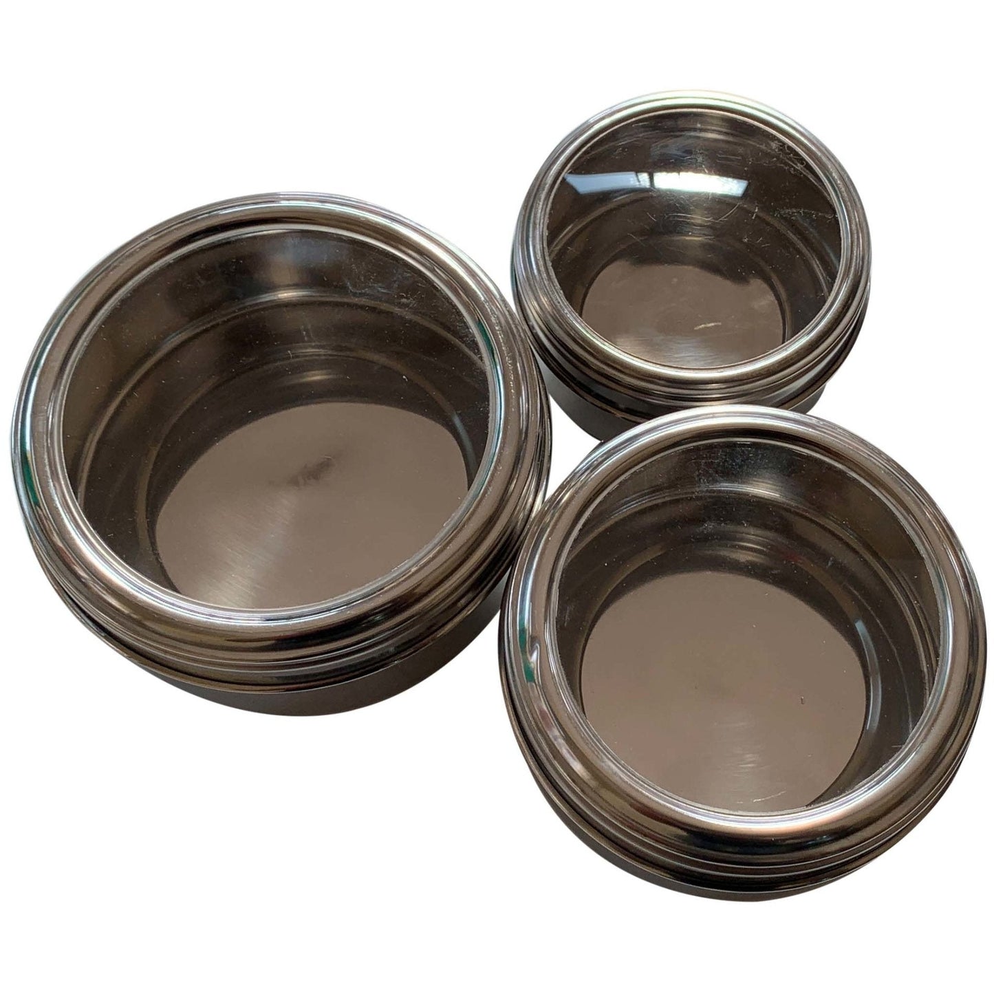 3 Piece Stainless Steel Canisters Set - U-88010 - ToolUSA