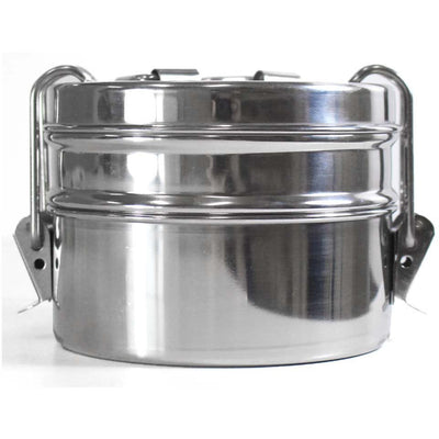 3 Piece Stainless Steel Lunchbox - UT72-TIFFIN - ToolUSA