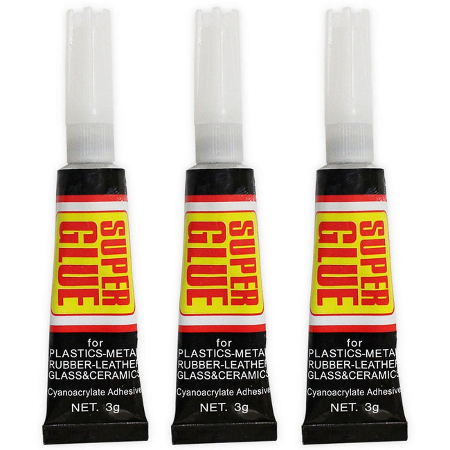 3 Piece Super Glue Pack (Pack of: 6) - CR-10300-Z06 - ToolUSA