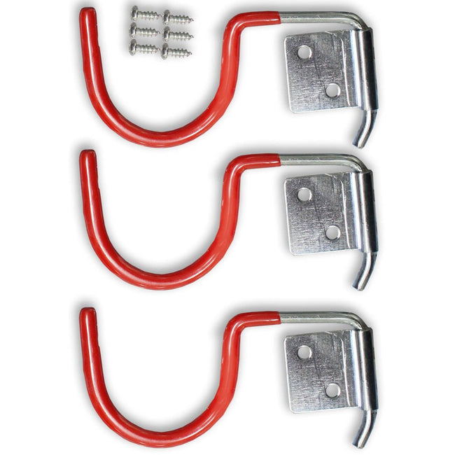 3 Piece Swivel Hooks With Pre-Drilled Plates And Installation Hardware - TH7203-YW - ToolUSA