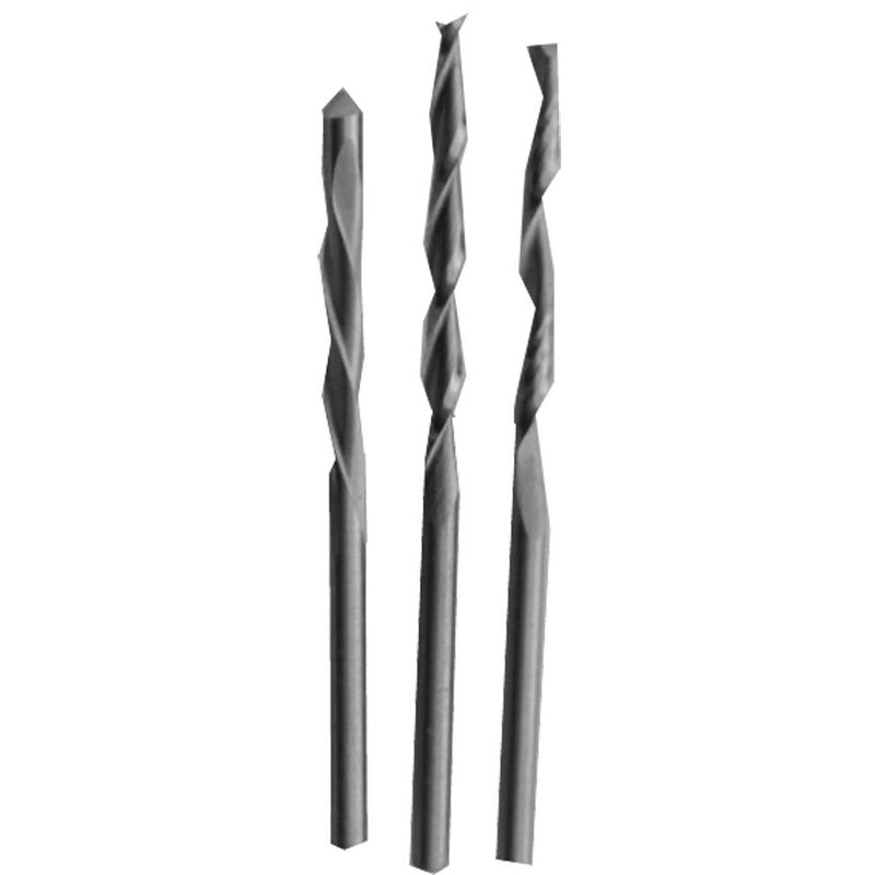 3 Piece Tile Cutter Spiral Router Drill Bit Set (Pack of: 2) - TJ04-04875-Z02 - ToolUSA