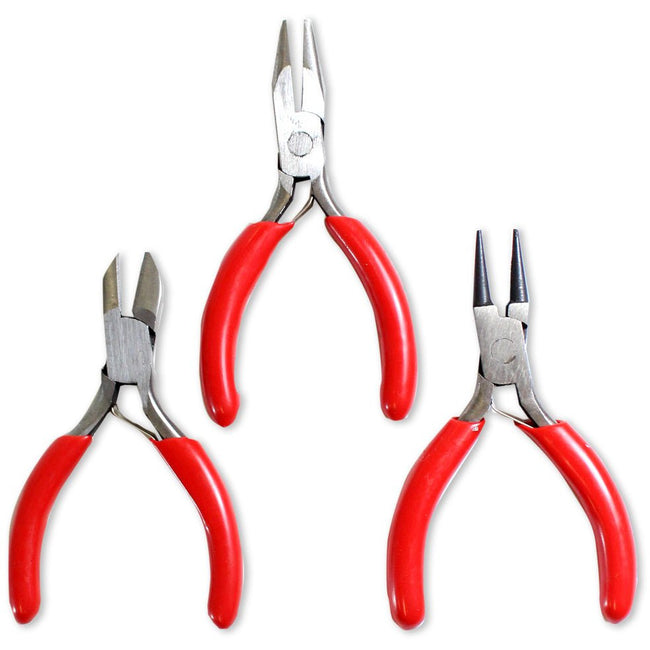 3-PiecOH e Micro Pliers Set, 3" - S89-89903 - ToolUSA