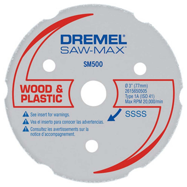 3" Wood & Plastic Carbide Wheel - LDRE-SM500 - ToolUSA