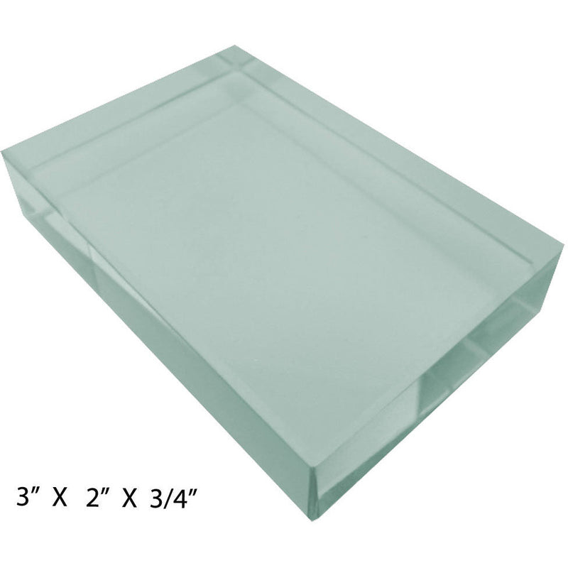 3" X 2" Optical Glass Rectangular Prism For Educational Or Photography Use, To Refract Light - PP-06277 - ToolUSA