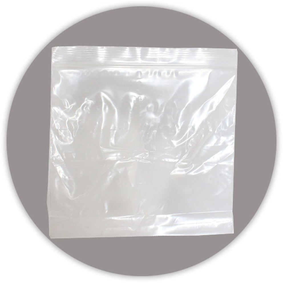 30 Count Box Of Clear Plastic Zip Closure Quart Size Food Storage Bags (Pack of: 2) - D3-STORE-30-Z02 - ToolUSA