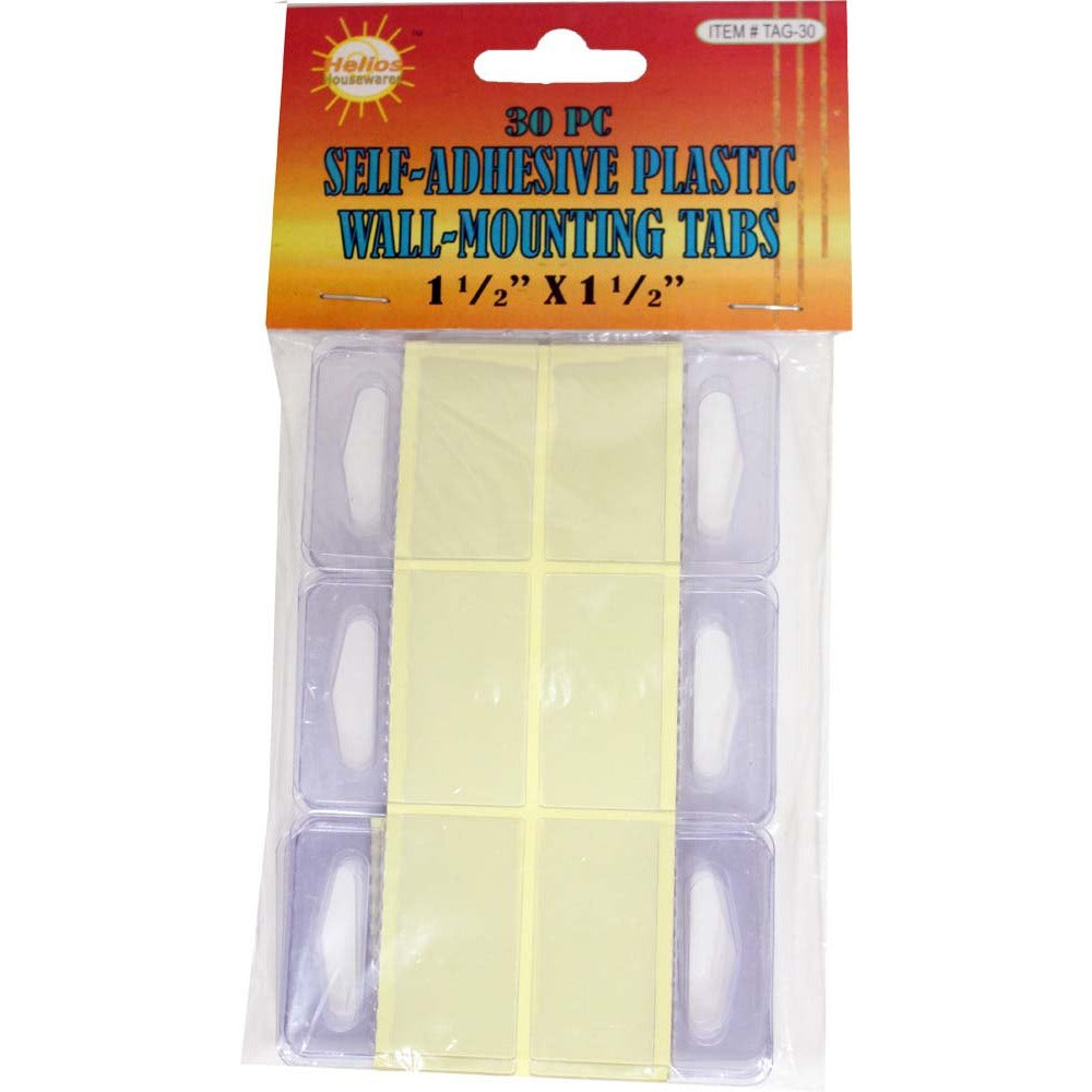 30 Piece Adhesive Tag Hooks for Store Displays - TA-98861 - ToolUSA