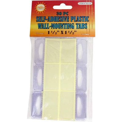 30 Piece Adhesive Tag Hooks for Store Displays - TA-98861 - ToolUSA
