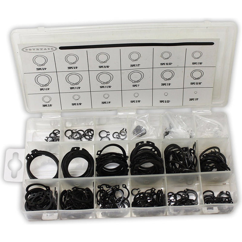 300 Pc. Snap Ring Assorted Set - HW-01225 - ToolUSA