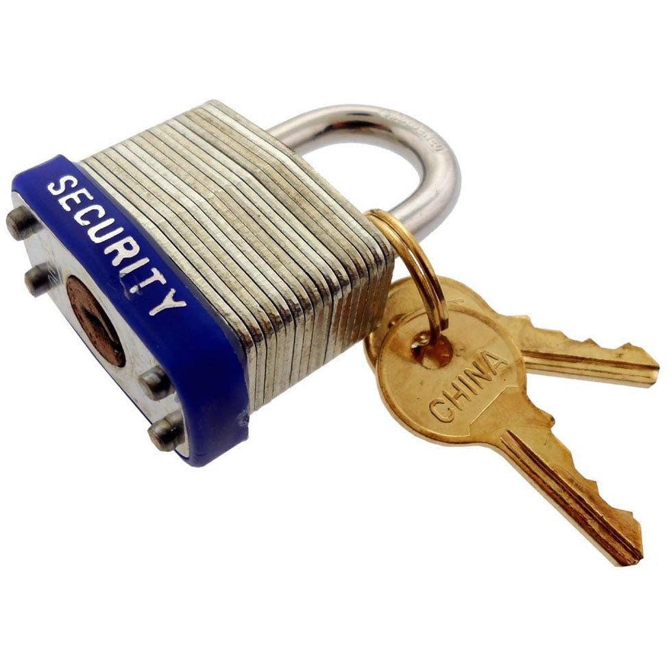 30mm Laminated Padlock (Pack of: 2) - TZ7313-YY-Z02 - ToolUSA