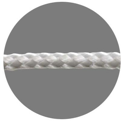 3/16" x 100' Diamond Braided Nylon, Multi-purpose Rope - 90 Pound Working Load Capacity - TA-28471 - ToolUSA
