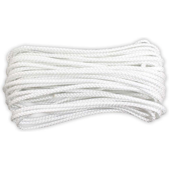3/16" X 50' Diamond Braided Nylon, Multi-Purpose Rope With 90 Pound Working Load Capacity - TA87316-050 - ToolUSA