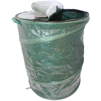 33 Gallon Pop-up Trash Bin with Cover: GT-27947 - GT-27947 - ToolUSA