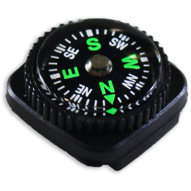 3/4-Inch Hiker's Plastic Compass with Strap on the Back - PC-00421 - ToolUSA