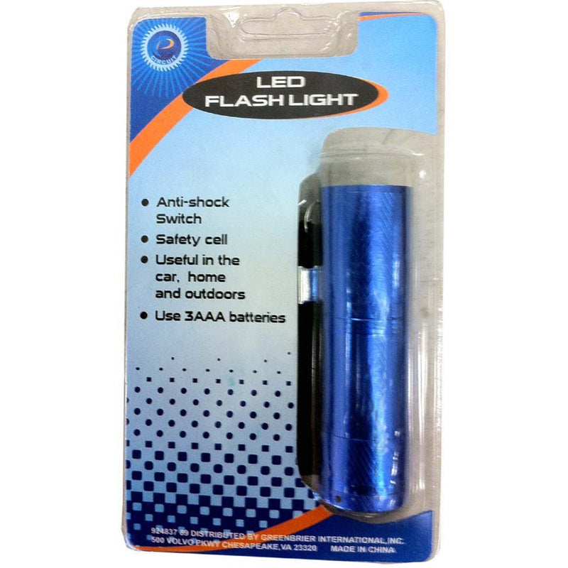3 cell rechargeable flashlight 3.5", 3 LED Flashlight