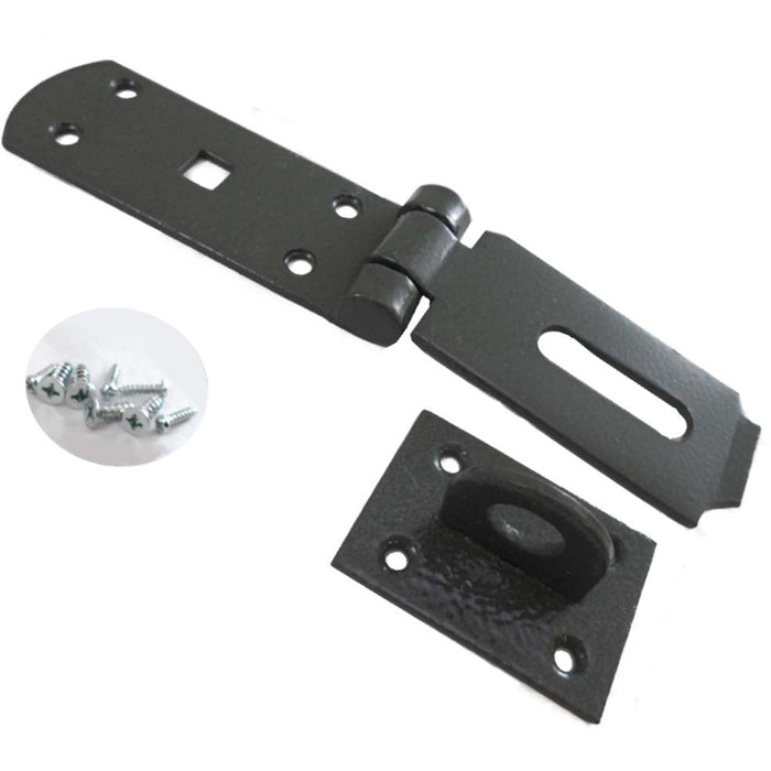 3.5" Heavy Duty Hasp & Staple - Screws For Installation - TH-14860 - ToolUSA