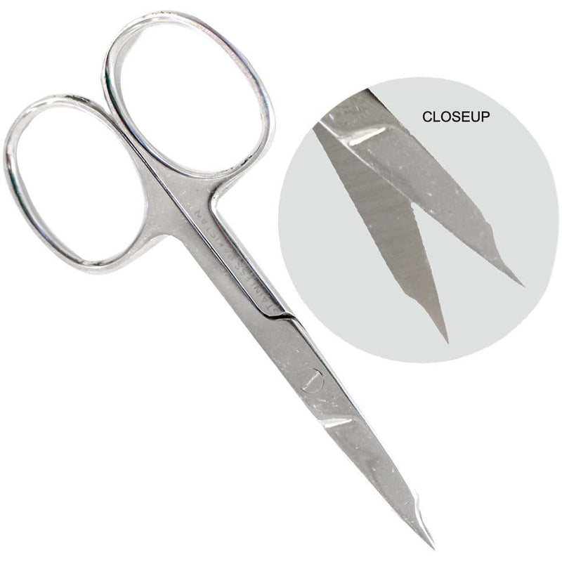 3.5 Inch Mini Straight Blade Nail Scissors (Pack of: 2) - SC-44351-Z02 - ToolUSA