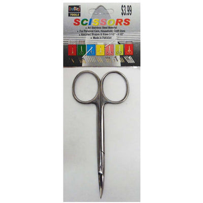 3.5 Inch Stainless Steel Cuticle Scissors (Pack of: 2) - SC-45352-Z02 - ToolUSA