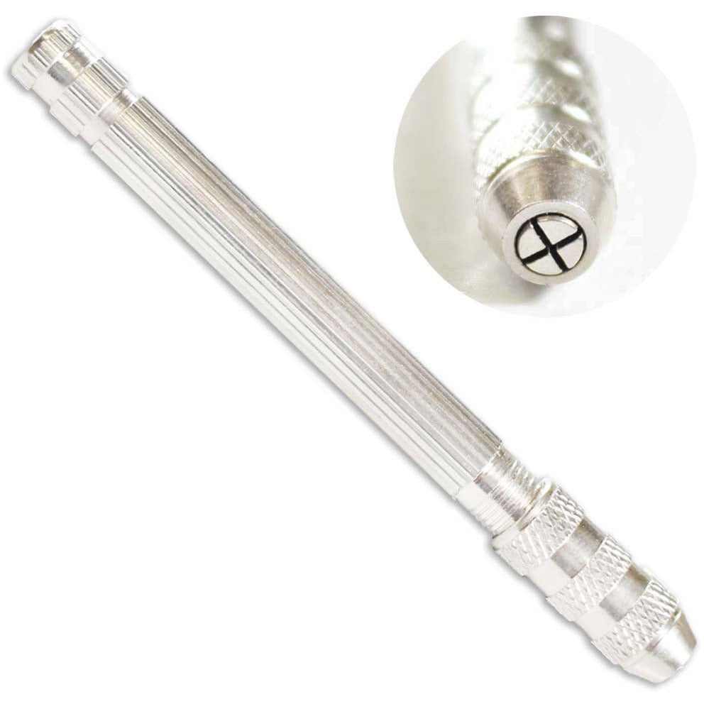 3.5 Inches Long Steel Pin Vise - 0 to 1mm Range (Pack of: 2) - TJ-12401-Z02 - ToolUSA