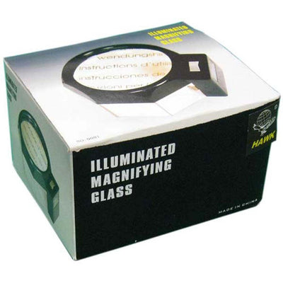 3.5x Illuminated Dome Magnifier, 5 Inches In Diameter - MG-90935 - ToolUSA