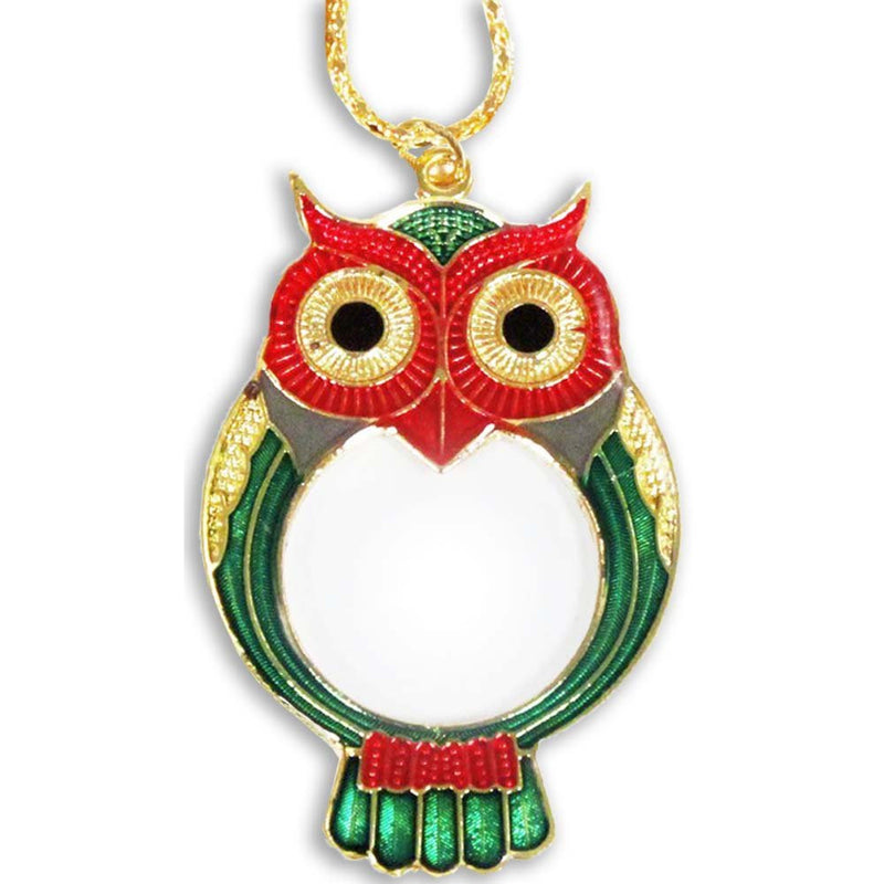 3.5X Power Owl Necklace Pendant Magnifier - MG-00113 - ToolUSA