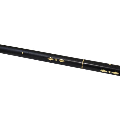 36 Inch Natural Wood Walking Stick | Brass Telescope Handle - G8445-2275ST - ToolUSA