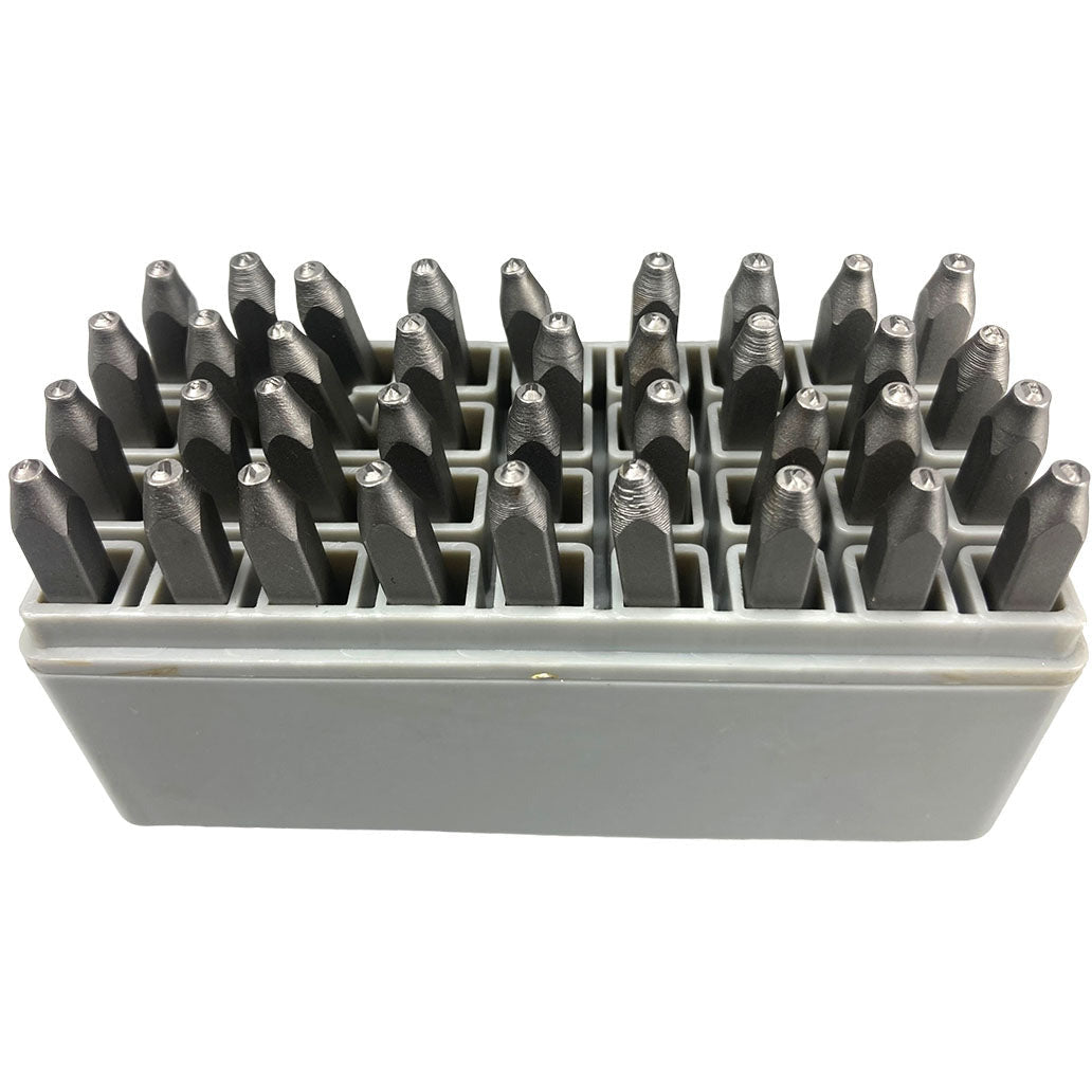 36 Pc. 1.5mm Number and Letter Stamping Set - TZ01-49093 - ToolUSA