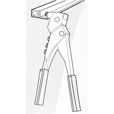 360 Degree Universal Aluminum Riveter - TP-03302 - ToolUSA
