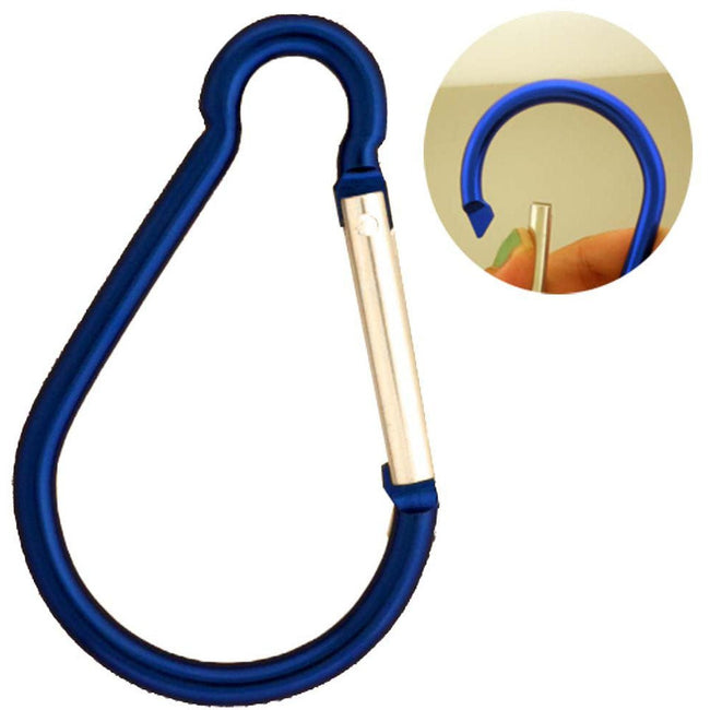 3.75" X 2.25" Snap Hook Carabiner For Temporarily Attaching Items Together - TR-TR510-YW - ToolUSA