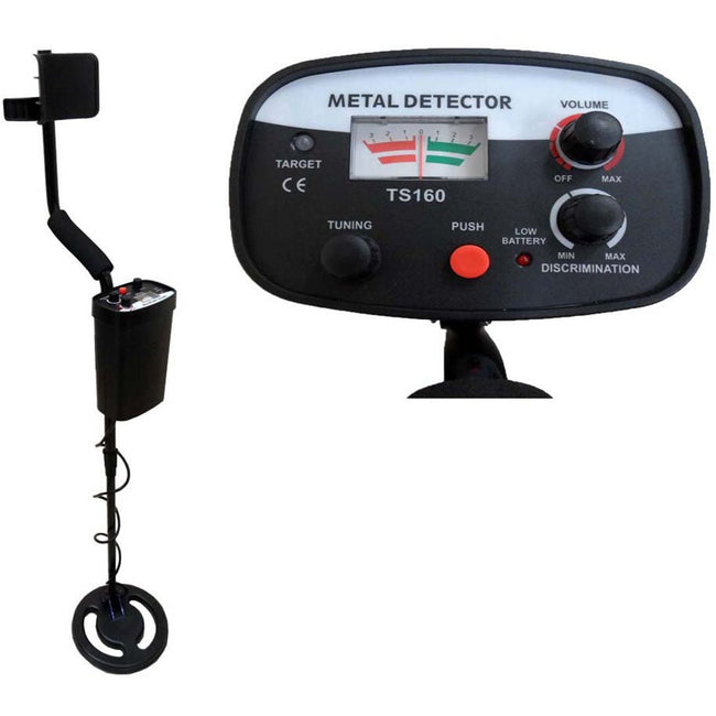 39"-46" DELUXE GROUND SEACH METAL DETECTOR WITH CONTROL BOX - TM-28030 - ToolUSA
