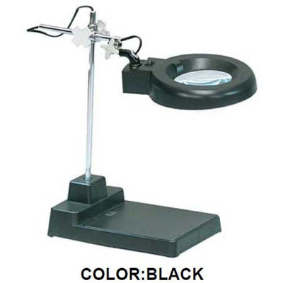 3x Desktop Magnifier Lamp with Fluroescent Light - ToolUSA