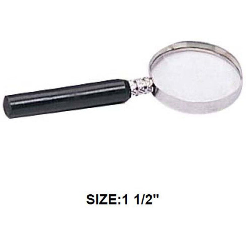 3x Metal Rim Magnifier, 1.5-Inch Diameter - MG-08774 - ToolUSA