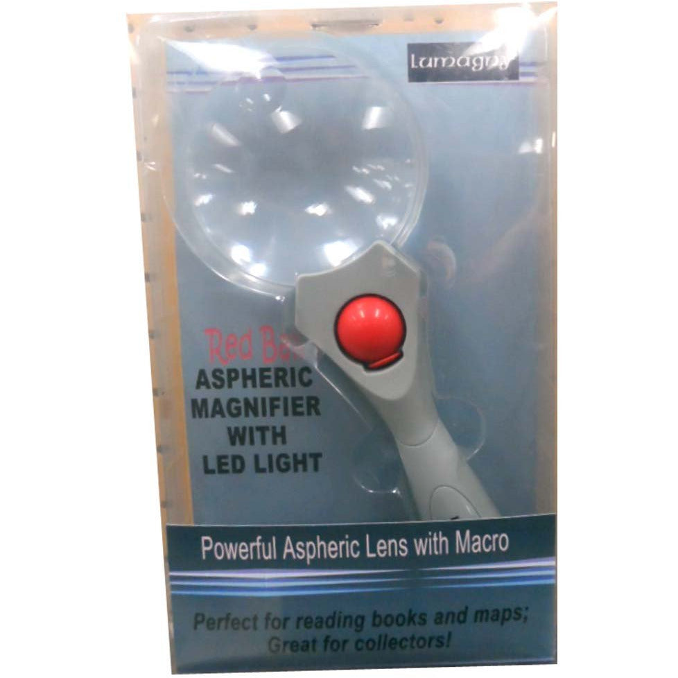3x/5x 3.5" Rimless Lens Magnifier & Patented Roller Ball Design - MP-13938 - ToolUSA