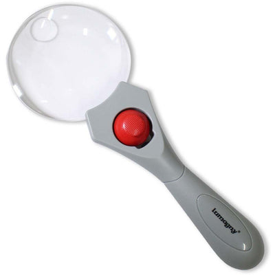 3x/5x 3.5" Rimless Lens Magnifier & Patented Roller Ball Design - MP-13938 - ToolUSA