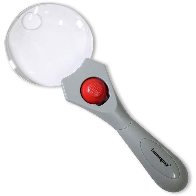 3x/5x 3.5" Rimless Lens Magnifier & Patented Roller Ball Design - MP-13938 - ToolUSA