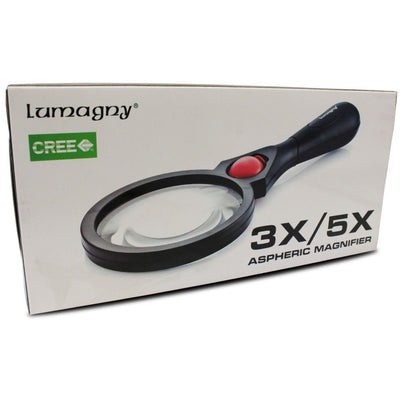 3x/5x Lens Magnifier, 3.5-Inch Diameter - MP-13939 - ToolUSA