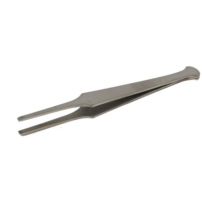 4-1/8" Stainless Steel Tweezers - S1-08562 - ToolUSA