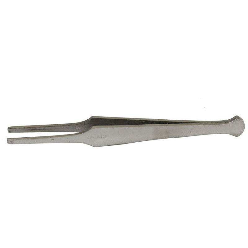 4-1/8" Stainless Steel Tweezers - S1-08562 - ToolUSA