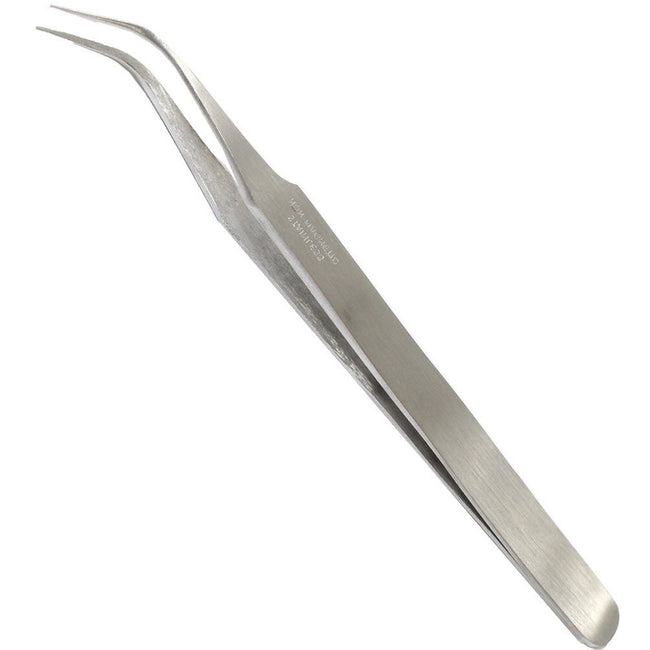 4-3/4 Inch Non-magnetic Tweezers with Curved Tips (Pack of: 2) - S1-28035-Z02 - ToolUSA