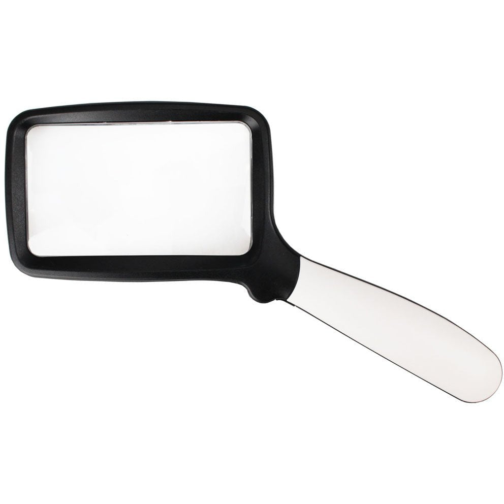 4-3/4 X 3-1/4 Inch Rectangular LED Folding Magnifier With 4-1/2 Inch Handle - MP7542-LED - ToolUSA