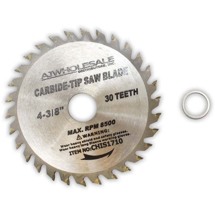 4-3/8 Inch Diameter Carbide Tip Saw Blade - 30 Teeth - A90-IS1710 - A90-IS1710 - ToolUSA