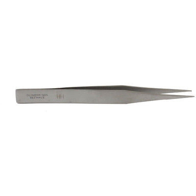 4-5/8" Stainless Steel Tweezers, Non-Magnetic - S1-08062 - ToolUSA