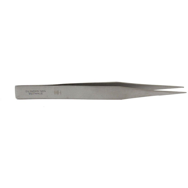 4-5/8" Stainless Steel Tweezers, Non-Magnetic - S1-08062 - ToolUSA