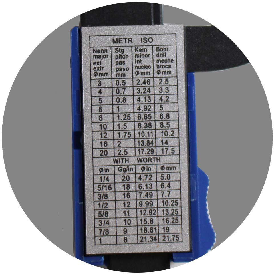 4" Electronic Digital Caliper - TM-53005 - ToolUSA