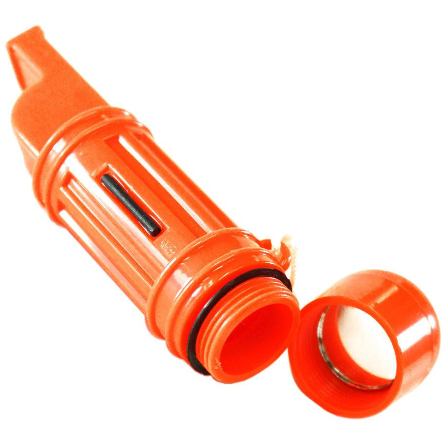 4 In 1 Hiker's Emergency Whistle Includes Compass, Mirror & More: ( Pack of 2 Pcs. (Pack of: 2) - CAM-11150-Z02 - ToolUSA