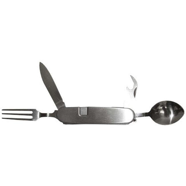 4-in-1 Pocket Knife Dining Utensils (Pack of: 1) - TP1083-PK - ToolUSA