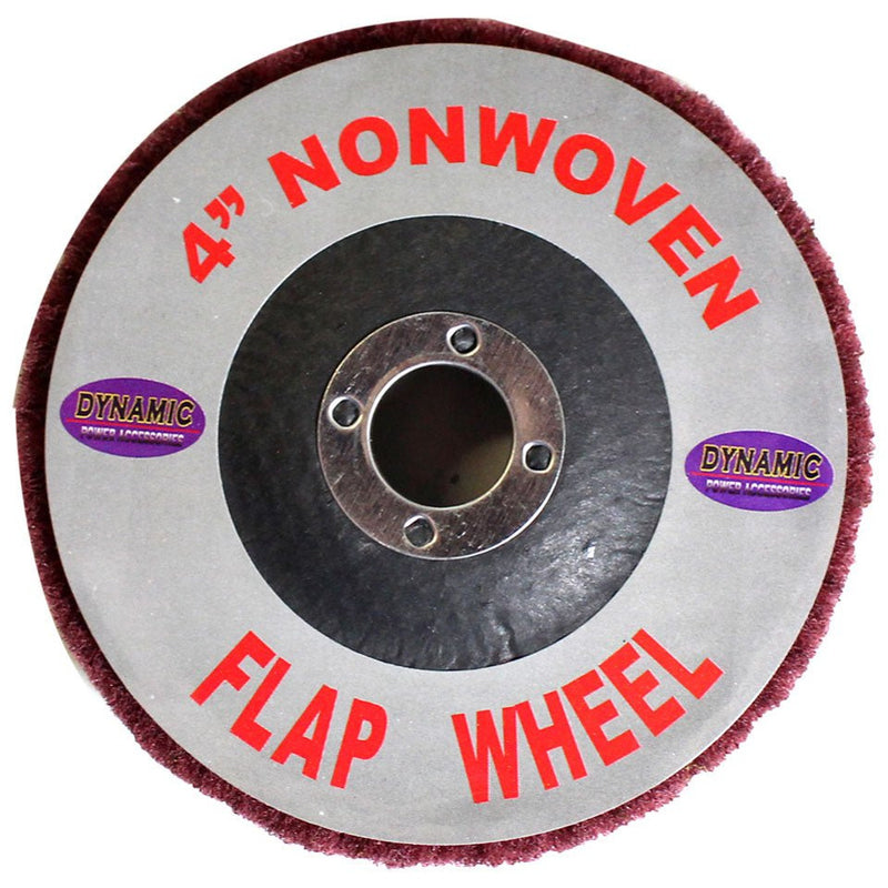4 Inch Polishing Flap Wheel, Non-woven Abrasive Material - TJ192-DISC40 - ToolUSA