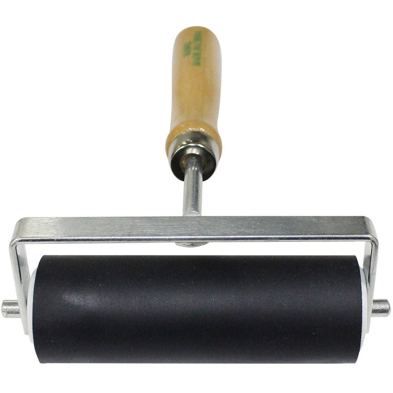 4 Inch Rubber Roller for Glue, Ink and Other Crafting Applications - CR-10605 - ToolUSA