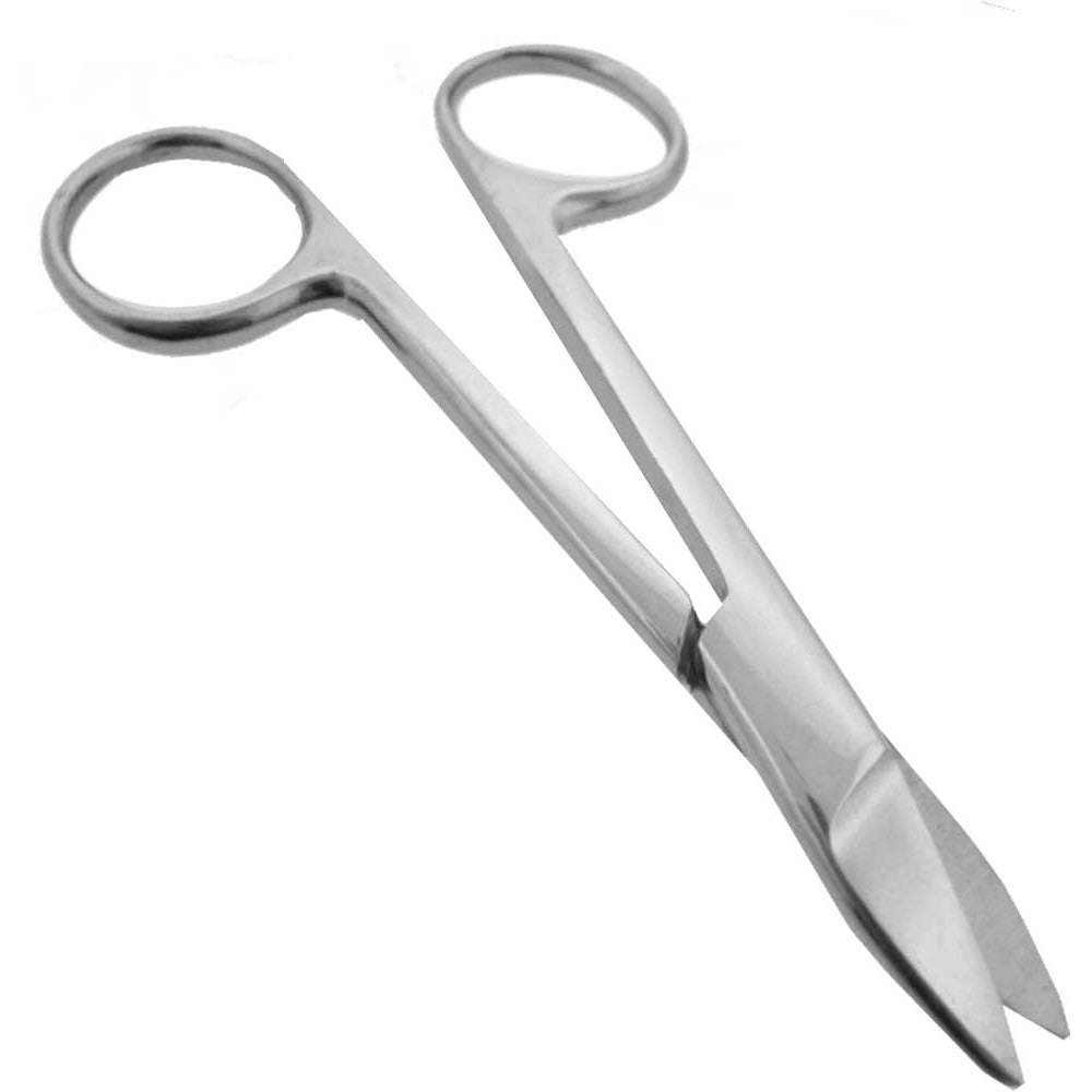 4 Inch Less Scissors 4 Inch Straight Blade Stainless Steel Scissors (Pack of: 2) - SC-50451 ...