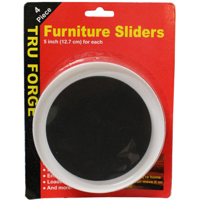 4 Pc. 5 Inch Heavy Duty Furniture Sliders - For Use With Furniture & Appliances - D5-48490 - ToolUSA